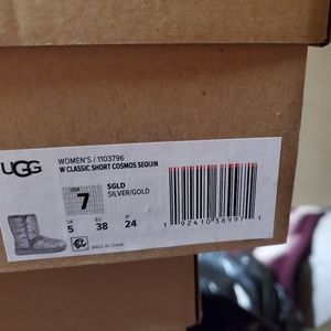 Ugg classic cosmos sequin